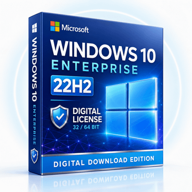 Microsoft Windows 10 Enterprise Licences - 22H2 & IoT LTSC 2021 original product image
