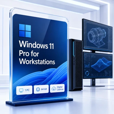 Microsoft Windows 11 Pro for Workstations – 64-bit | 1 PC original product image