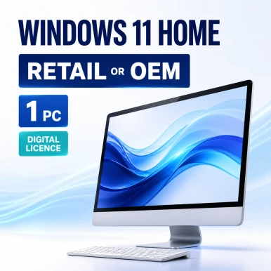 Microsoft Windows 11 Home Licence – Retail or OEM original product image